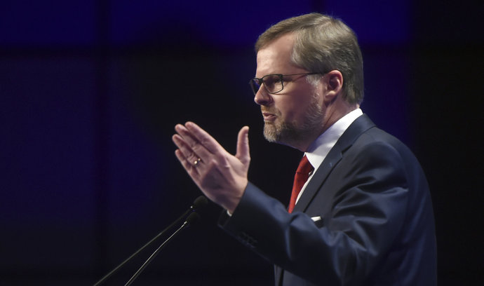 Současný předseda ODS Petr Fiala obhájil svou funkci