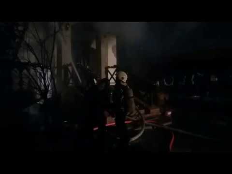 Incendiu de proporții într-un restaurant din Capitală (FOTO/VIDEO)