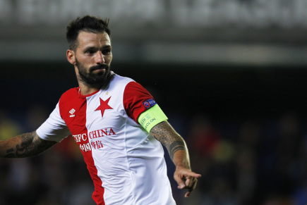 Fotbalisté Slavie remizovali v Evropské lize ve Villarrealu 2:2
