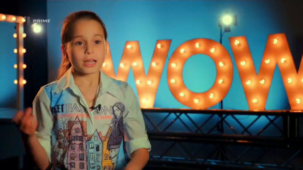Diana Scripnic a câștigat prima ediție ”WOW Kids”. Momentul său le-a tăiat respirația juraților