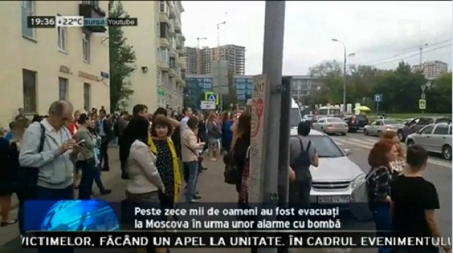 Evacuări în masă în Rusia. Amenințări false cu bombă