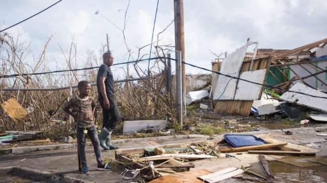 A DISPĂRUT OCEANUL: Uraganul Irma a aspirat toată apa din zona plajelor din Bahamas // IMAGINI DEVASTATOARE