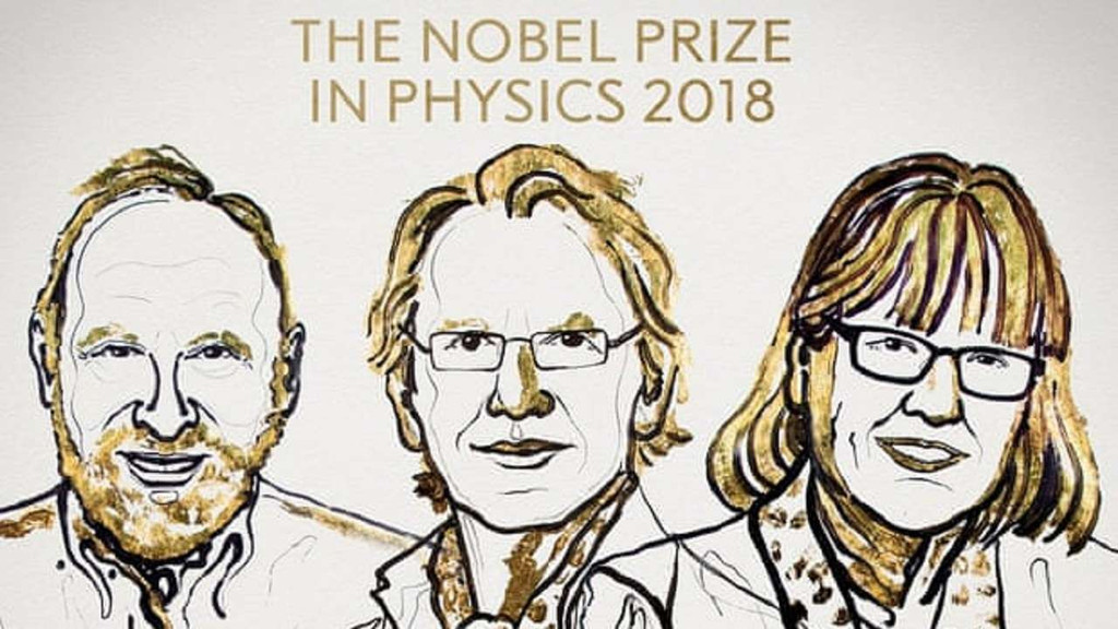 Arthur Ashkin, Gerard Mourou, Donna Strickland win 2018 Nobel Prize in physics