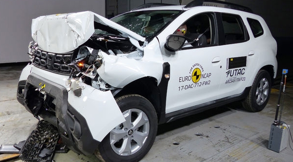 VIDEO Noul Dacia Duster, testat la Euro NCAP. Are 3 stele din 5, rezultat asteptat