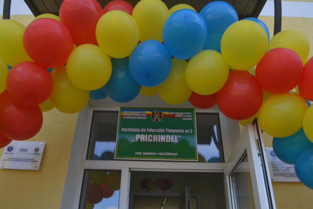 Azi, la Sipoteni, a fost inaugurată o nouă grădiniță