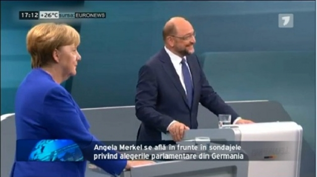 Duelul Merkel-Schulz