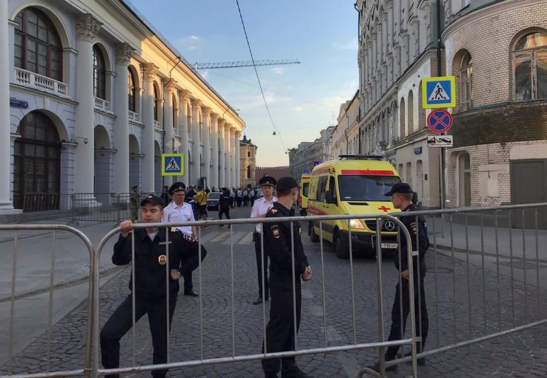 7 pedestrians injured by taxi near Red Square in Moscow