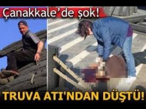 Турист "оседлал" Троянского коня и разбился насмерть
