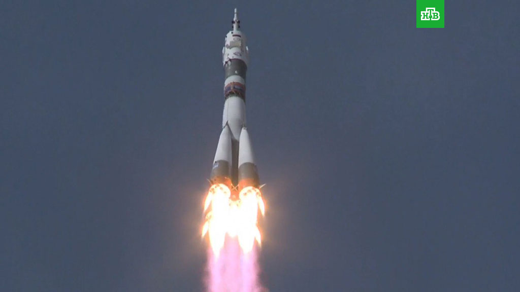 Корабль "Союз МС-09" отправился к МКС с Байконура