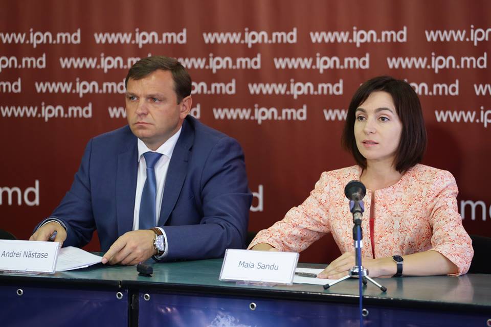 Maia Sandu și Andrei Năstase au discutat cu ambasadorii UE și SUA: Le-am spus că vom continua să ieșim în stradă
