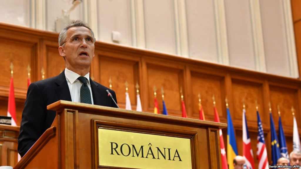 Jens Stoltenberg efectuează o vizită în României, unde va participa la deschiderea Adunării Parlamentare a NATO