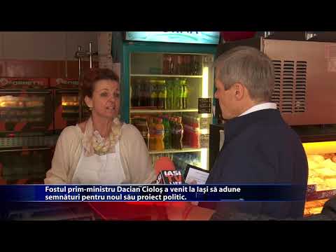Dacian Cioloș a fost „certat” de proprietara unei patiserii din Iași: „Gata, că eu pierd timpul și pierd clienții”