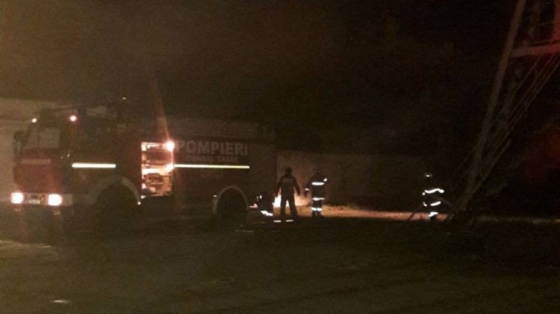 Incendiu în Portul Constanța