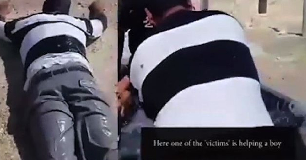 СМИ опубликовали видео постановочной химатаки в Идлибе