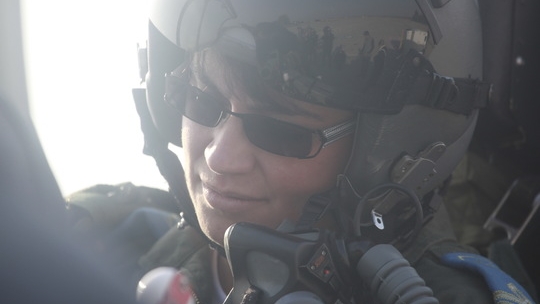 Ea este prima femeie pilot din România, instructor pe un avion echipat cu motor cu reacție