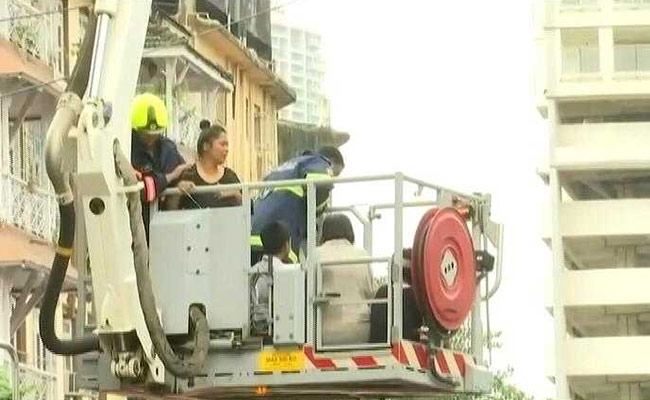 Mumbai: Level-3 fire breaks out at Crystal Tower near Hindmata Cinema in Parel; 20 fire tenders on site, no casualties reported