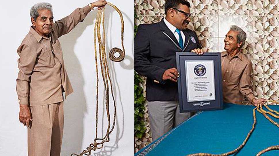 Indian man with world's longest fingernails set to cut them after 66 years