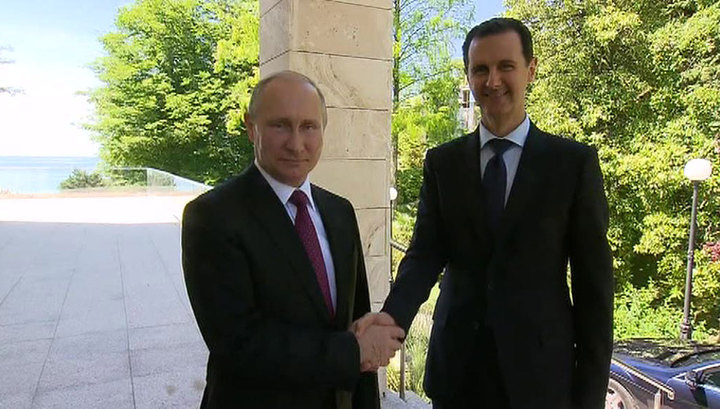 Асад рассказал о результатах встречи с Путиным