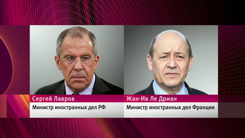 Лавров обсудил со своим французским коллегой итоги конгресса сирийского диалога