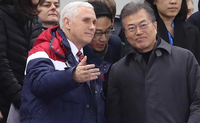 Mike Pence raises prospect of US talks with North Korea