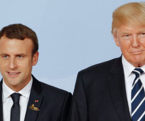 Emmanuel Macron susține că l-a convins pe Donald Trump să nu retragă trupele americane din Siria