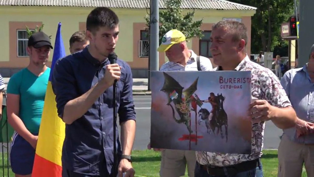 VIDEO. Protestul din fața Ambasadei Ruse: „La mulți ani! Plecați acasă!”
