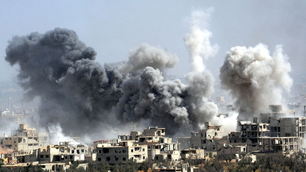 SUA, Marea Britanie și Franța au atacat cu rachete Siria. Reacția Rusiei
