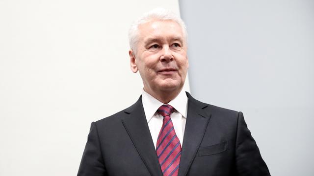 Собянин взял из приюта брошенную собаку Джоуи