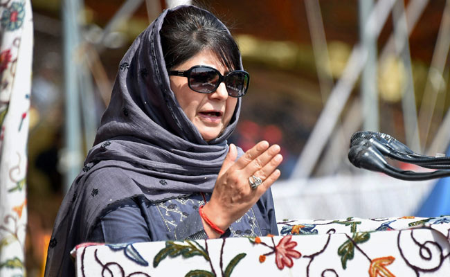 Mehbooba Mufti Seeks Fast Track Court For Kathua Rape, Sacks Accused Cops